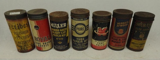 Group of Seven Tire Repair Kits