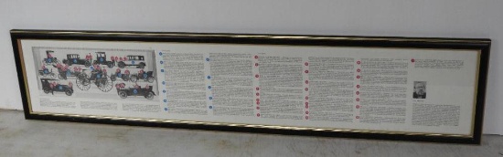 Early Cars Framed Poster