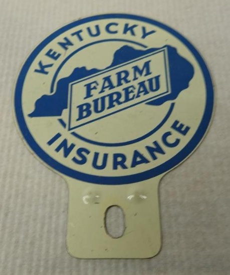 Kentucky Farm Bureau Insurance License Plate Topper