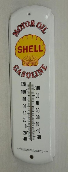 Shell Motor Oil Gasoline Thermometer