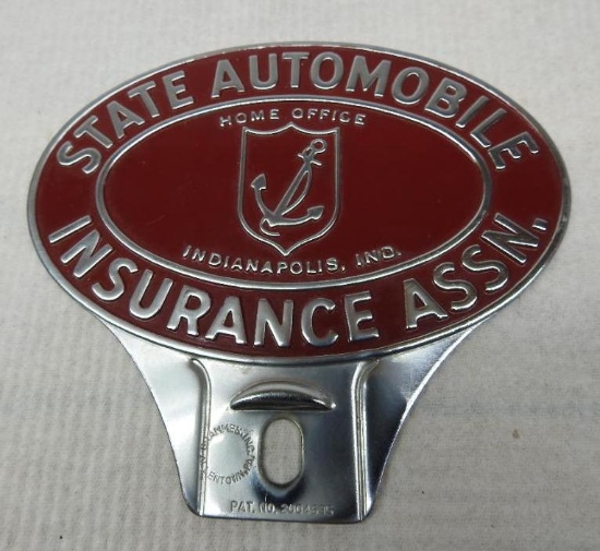 State Automobile License Plate Topper