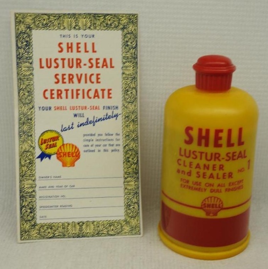 Shell Lustur-Seal (Yellow) Bottle