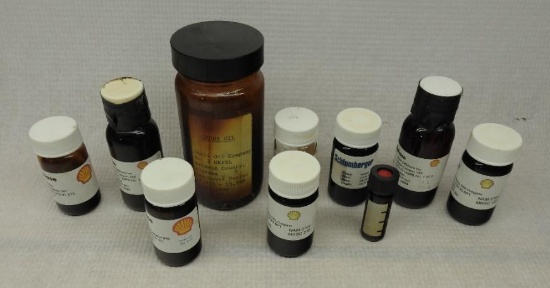 Group of Small Shell Product Jars
