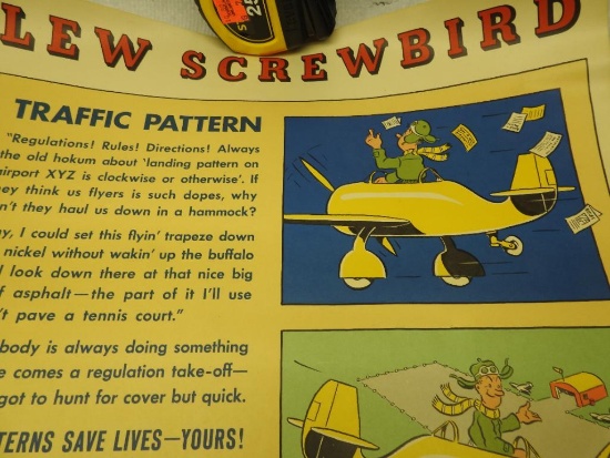 Shell Aviation Lew Screwbird Poster