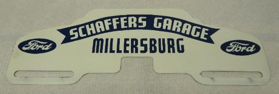 Ford Millersburg License Plate Topper