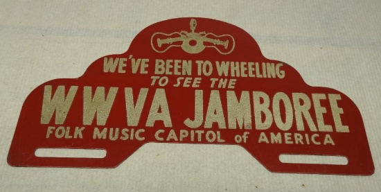 Wheeling West Virginia License Plate Topper