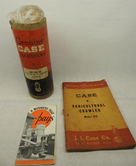 Group of Case Tractor Literature