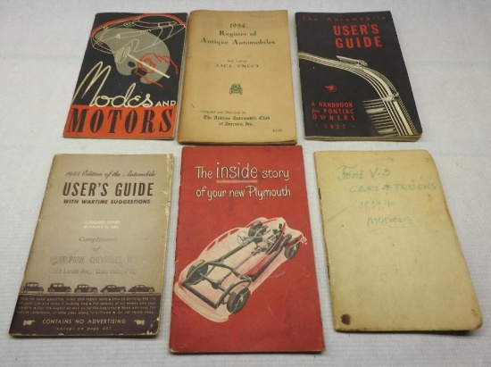 Group of Automotive Booklets