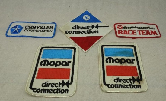 Group of Mopar Patches