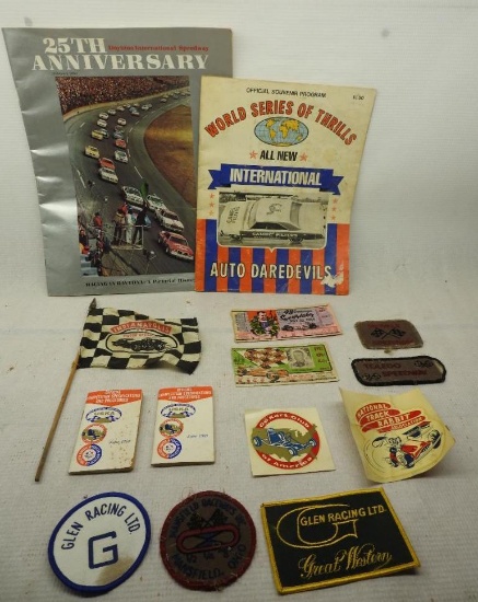 Group of Racing Memorabilia