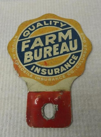 Quality Farm Bureau License Plate Topper