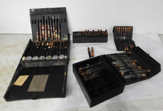 Group of Four Branded Oil Sample Kits