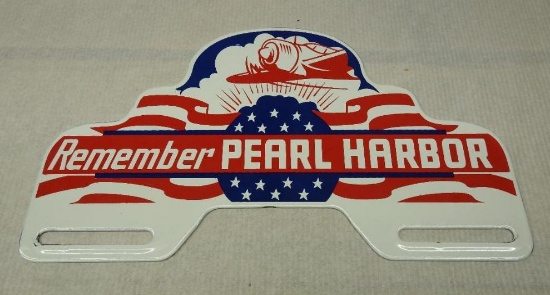 Remember Pearl Harbor License Plate Topper