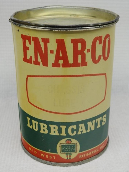 Enarco Lubricants Mid-West Refineries One Pound Grease Can