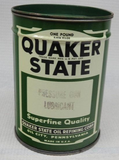 Quaker State (Green) One Pound Grease Can