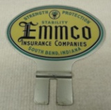 Emmco Insurance License Plate Topper