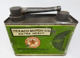 Texaco Motor Oil Half Gallon Can