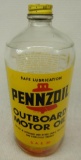 Pennzoil Outboard Motor Oil Bottle