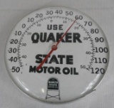 Quaker State Motor Oil Thermometer