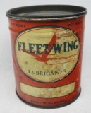 Fleetwing Lubricants (Crow Style Bird) One Pound Grease Can