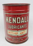 Kendall Lubricants One Pound Grease Can