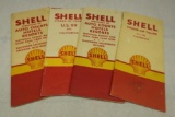 Group of Four Shell Touring Guides