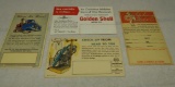 Group of Four Shell Service Postcards