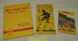 Group of Three Shell Sports Booklet