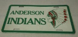 Anderson, Indiana Booster License Plate