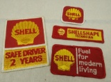 Group of Four Shell Patches