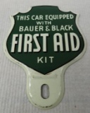 First Aid License Plate Topper