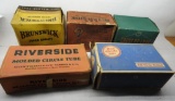 Group of Five Tire Tube Boxes