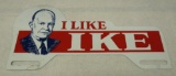 I Like Ike License Plate Topper