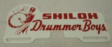 Shiloh Drummer Boys License Plate Topper