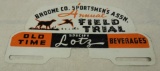 Broome Co Sportsmens Assn License Plate Topper