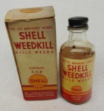 Shell Weedkill Bottle with Box