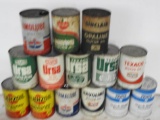 Group of 14 Quart Cans