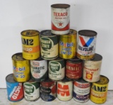 Group of 14 Quart Cans