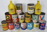 Group of 15 Quart Cans
