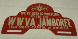 Wheeling West Virginia License Plate Topper