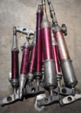 Group of Red Alemite Grease Guns