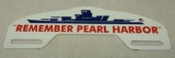 Remember Pearl Harbor License Plate Topper