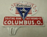 Rollerland Columbus, Ohio License Plate Topper