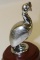 Standing Bird Automobile Radiator Mascot Hood Ornament by H. Laurent