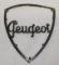 Peugeot Automobile Radiator Script Emblem