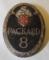 Packard 8 Motor Car Co Radiator Emblem Badge Crest