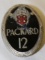 Packard 12 Motor Car Co Radiator Emblem Badge Crest