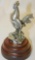 Standing Rooster Automobile Radiator Mascot Hood Ornament by Bofill