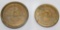 Pair of Packard Motor Car Co 50th Anniversary Tokens