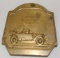 Packard Motor Car Co Brass Paperweight Radiator Shaped